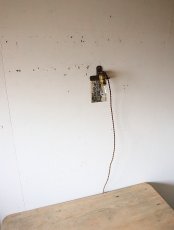 画像6: No.136　真鍮ソケットとクリップのライト(コード焦げ茶色) (6)