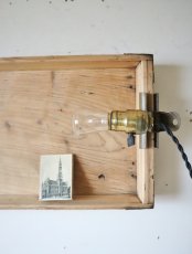 画像16: No.135　真鍮ソケットとクリップのライト(コード黒色) (16)