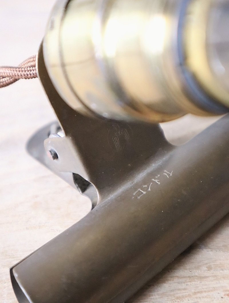 画像3: No.136　真鍮ソケットとクリップのライト(コード焦げ茶色)