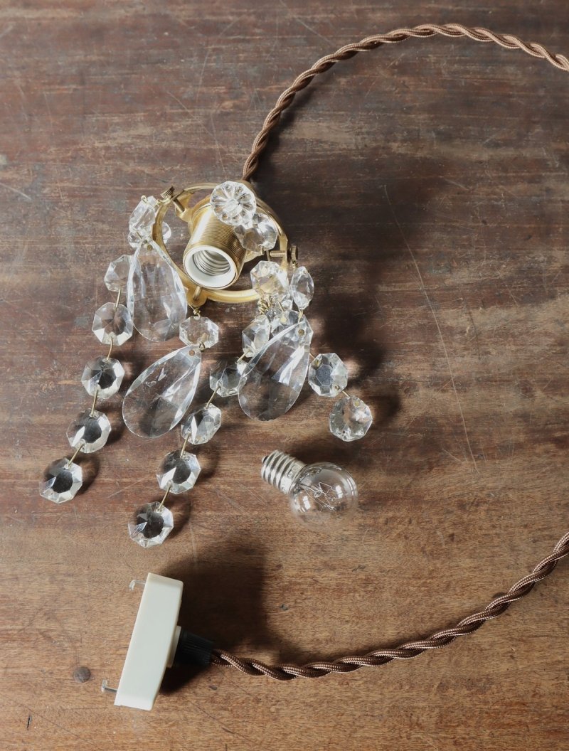 画像1: No.141 ミニシャンデリアのペンダントライト(B)