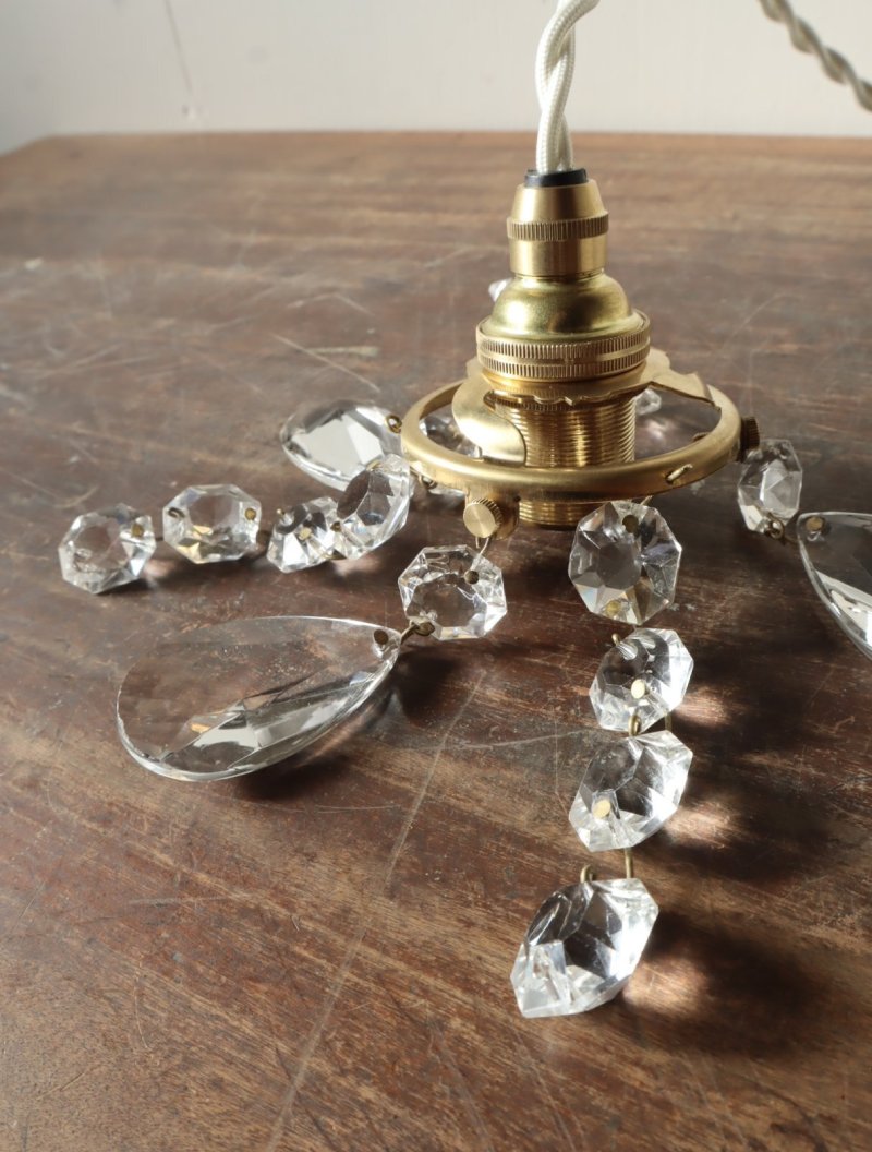 画像2: No.144 ミニシャンデリアのペンダントライト(E)