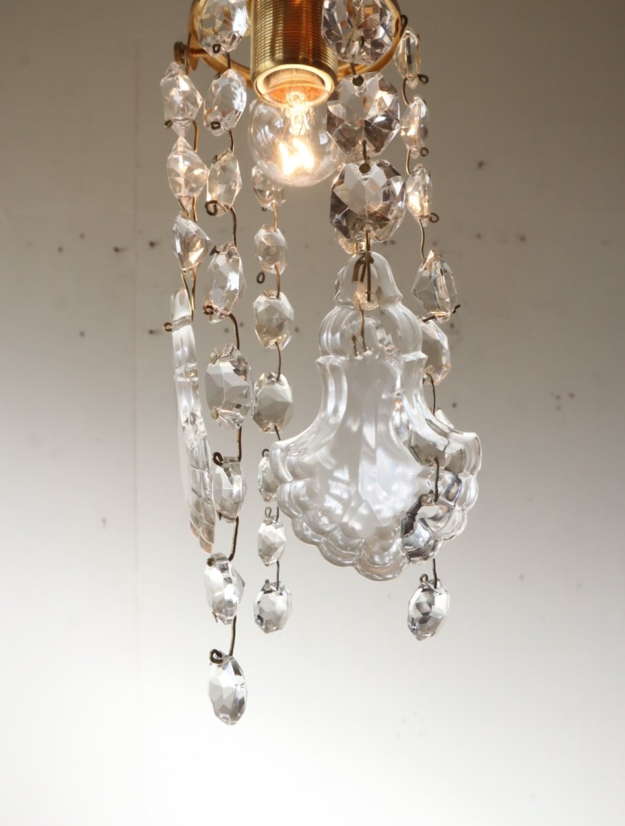 画像9: No.143　ミニシャンデリアのペンダントライト(D) (9)