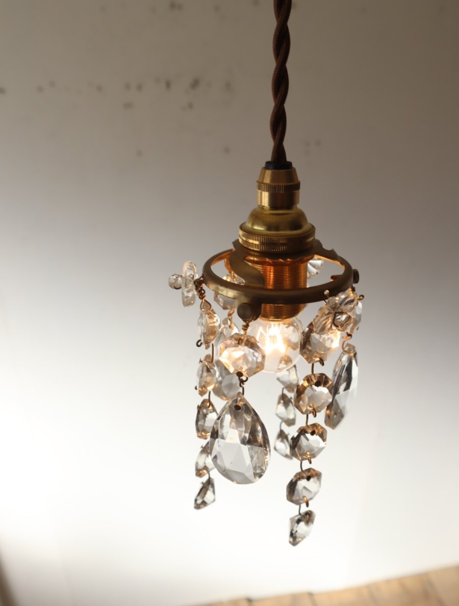 画像10: No.141　ミニシャンデリアのペンダントライト(B) (10)