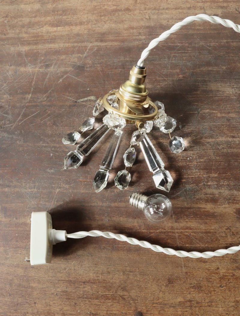 画像1: No.142　ミニシャンデリアのペンダントライト(C)