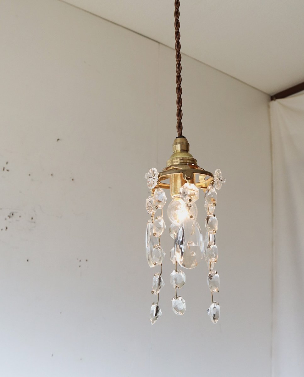 画像4: No.141　ミニシャンデリアのペンダントライト(B) (4)