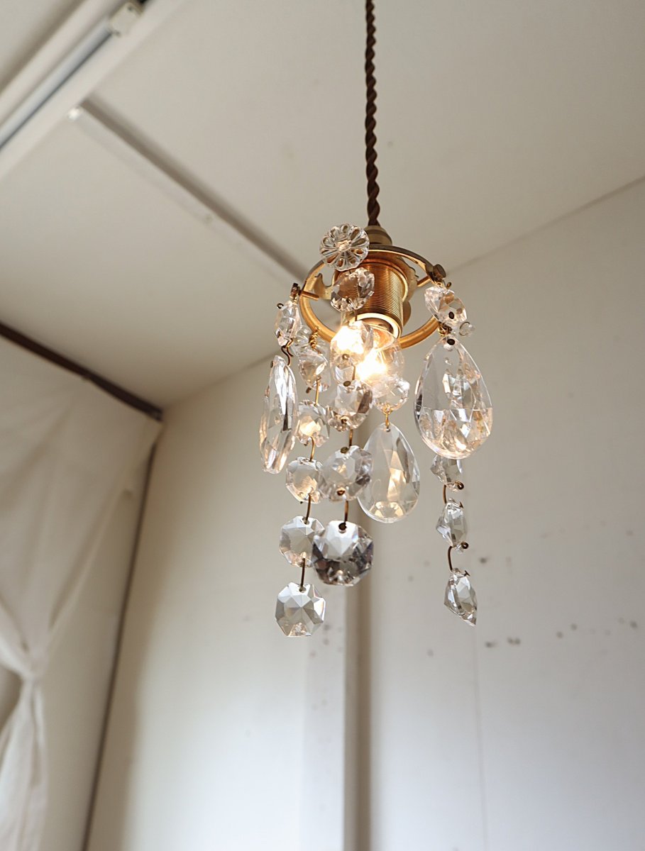 画像3: No.141　ミニシャンデリアのペンダントライト(B) (3)