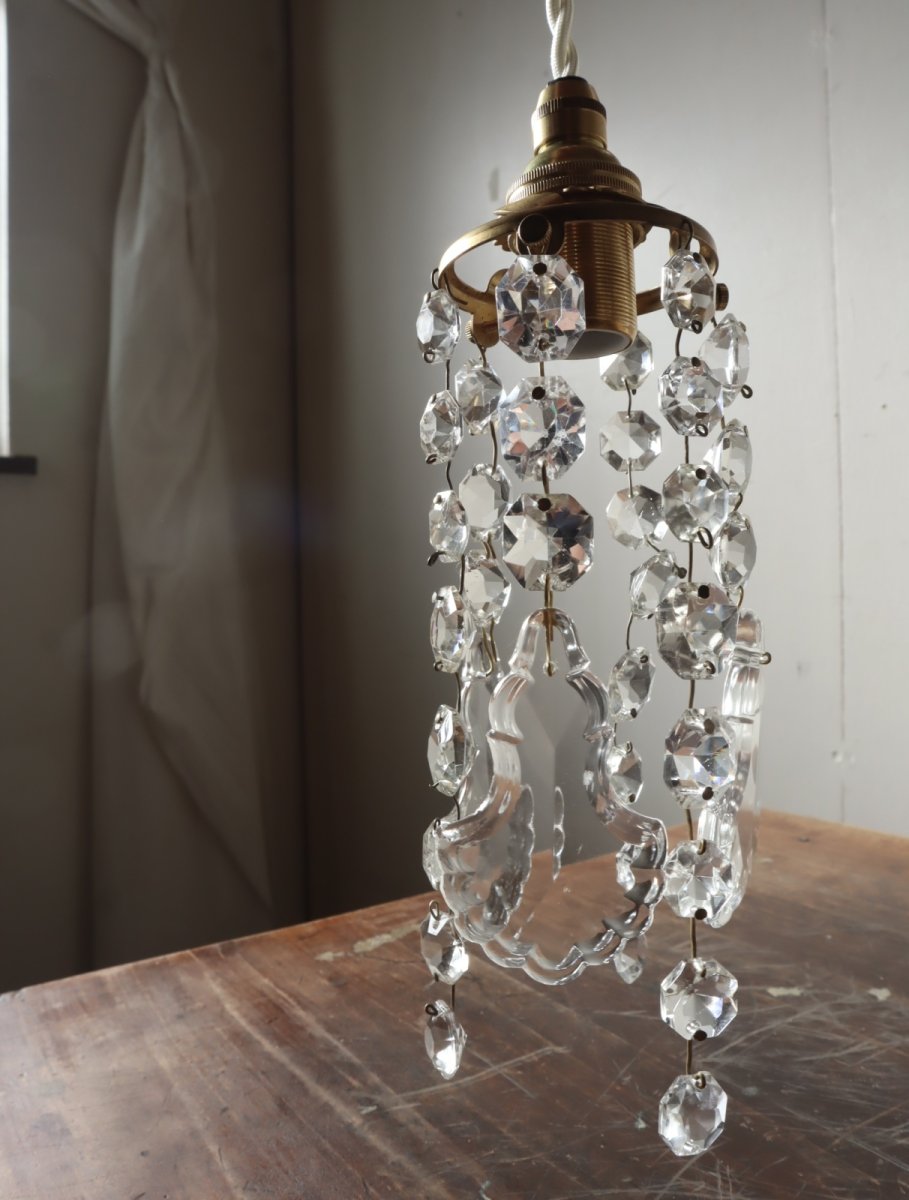 画像21: No.143　ミニシャンデリアのペンダントライト(D) (21)