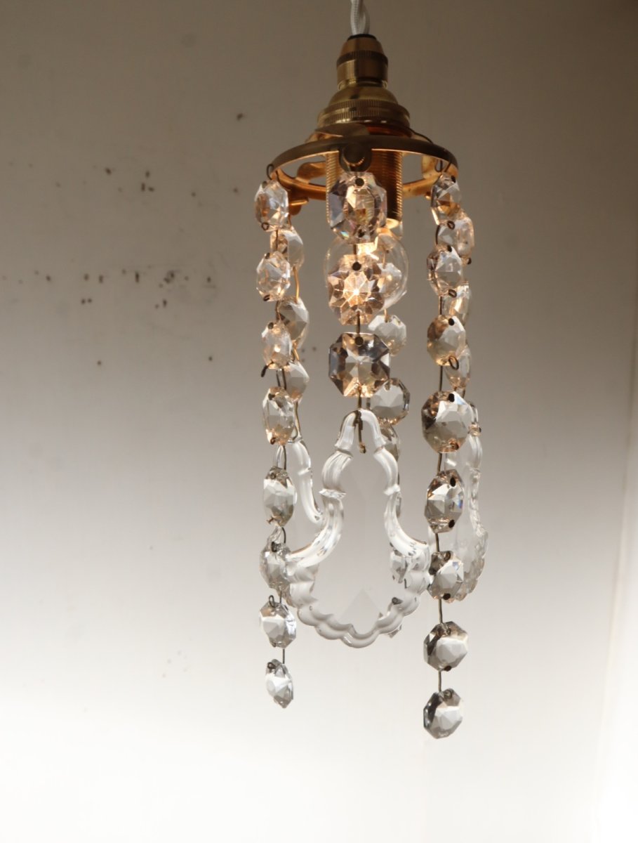 画像6: No.143　ミニシャンデリアのペンダントライト(D) (6)