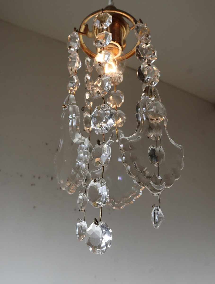 画像10: No.143　ミニシャンデリアのペンダントライト(D) (10)