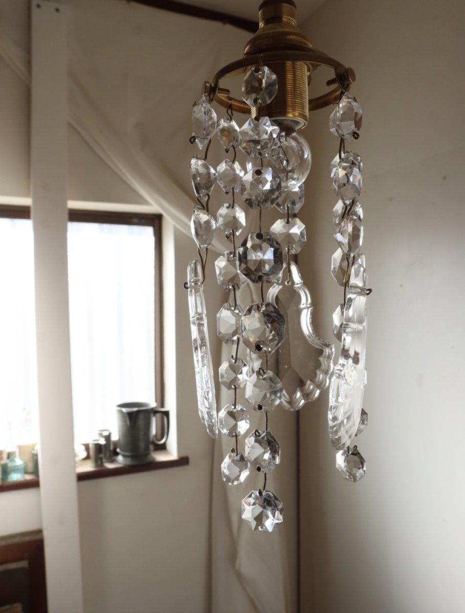 画像18: No.143　ミニシャンデリアのペンダントライト(D) (18)