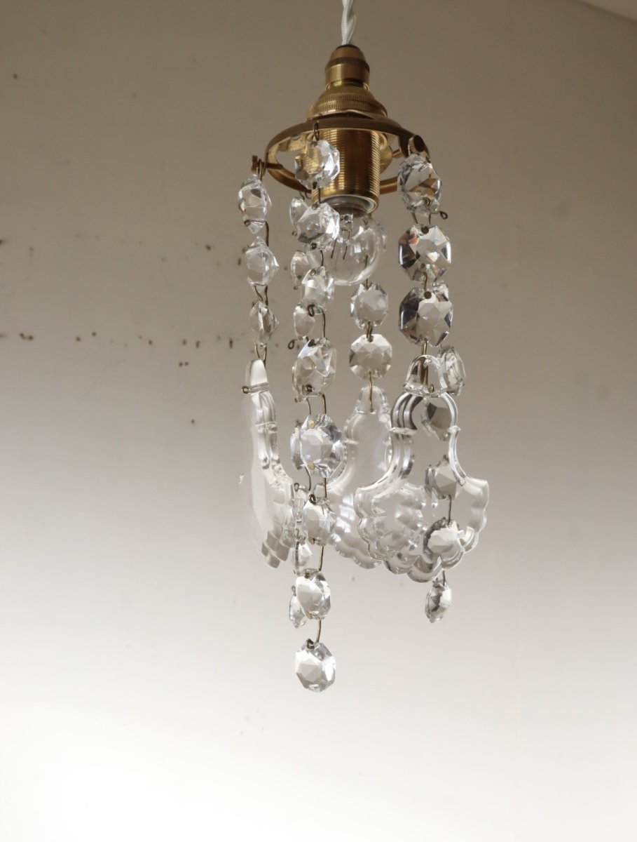 画像15: No.143　ミニシャンデリアのペンダントライト(D) (15)