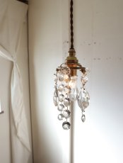 画像1: No.141　ミニシャンデリアのペンダントライト(B) (1)