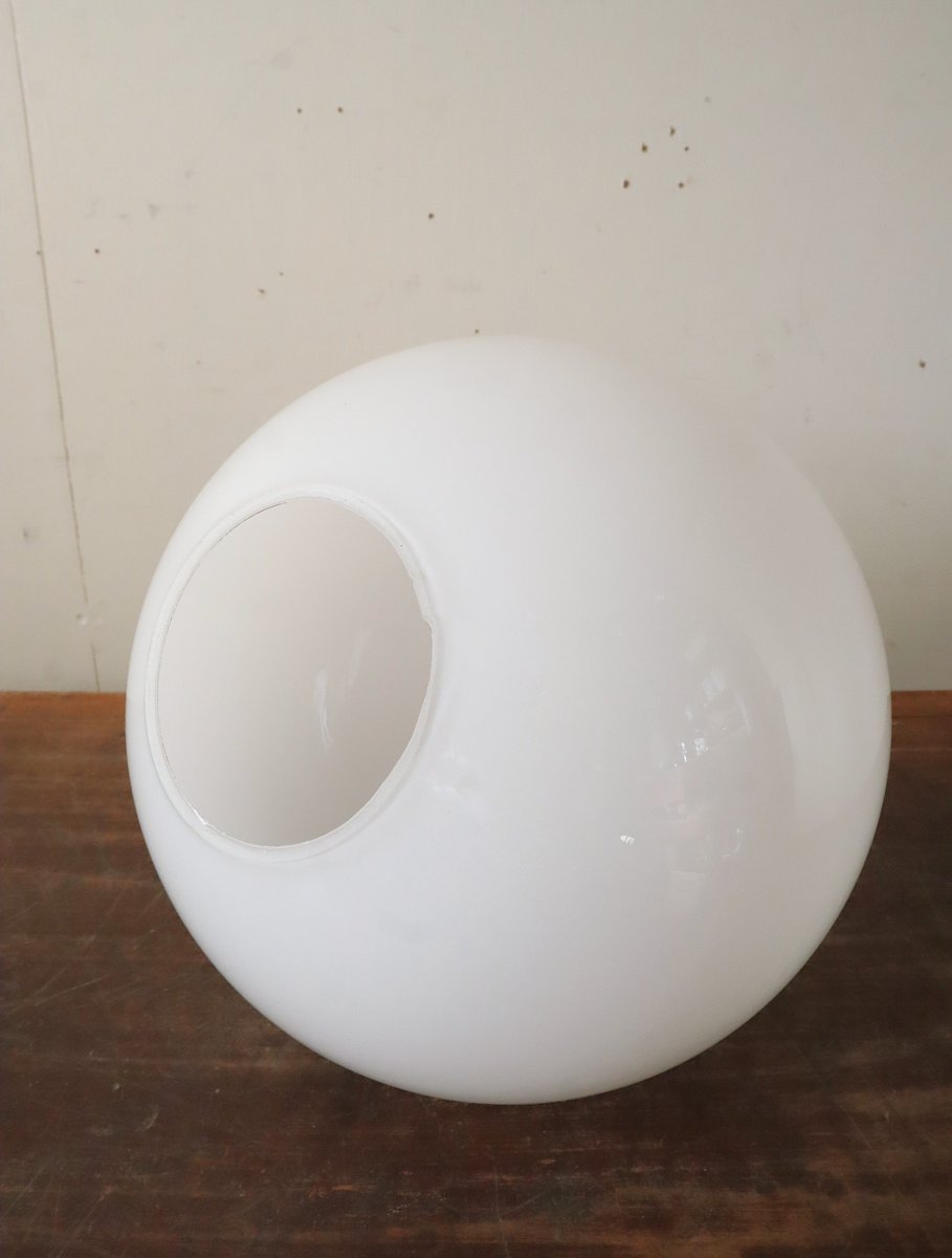 画像21: No.147　丸ガラスの天井付けライト (21)