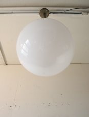 画像15: No.147　丸ガラスの天井付けライト (15)
