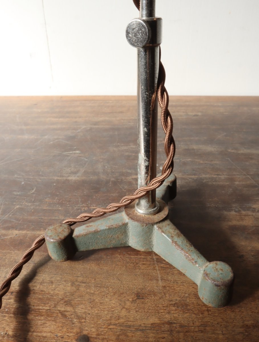 画像21: No.148　吸引ガラスのスタンドライト(コード焦げ茶) (21)