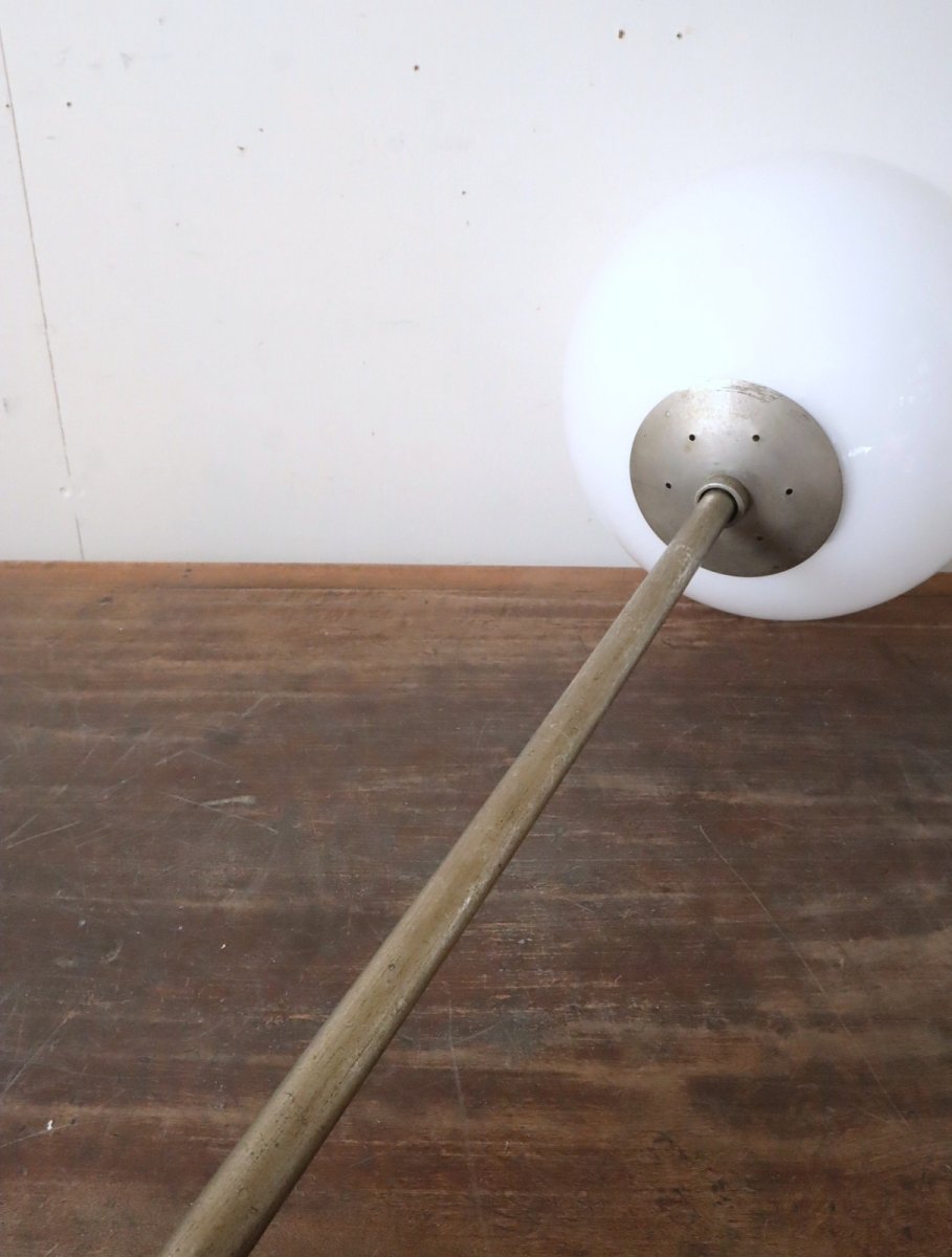 画像16: No.147　丸ガラスの天井付けライト (16)