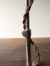 画像20: No.148　吸引ガラスのスタンドライト(コード焦げ茶) (20)