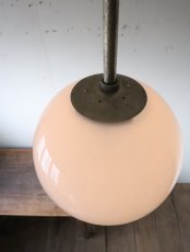 画像9: No.147　丸ガラスの天井付けライト (9)
