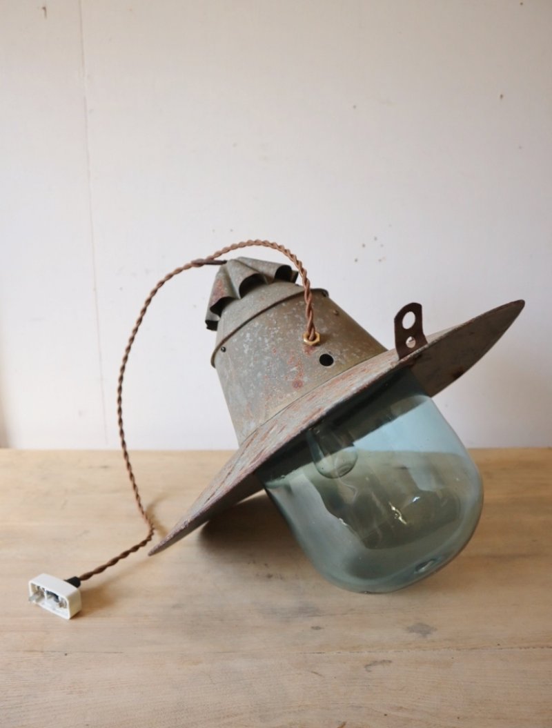 画像1: No.146　ガス灯のペンダントライト