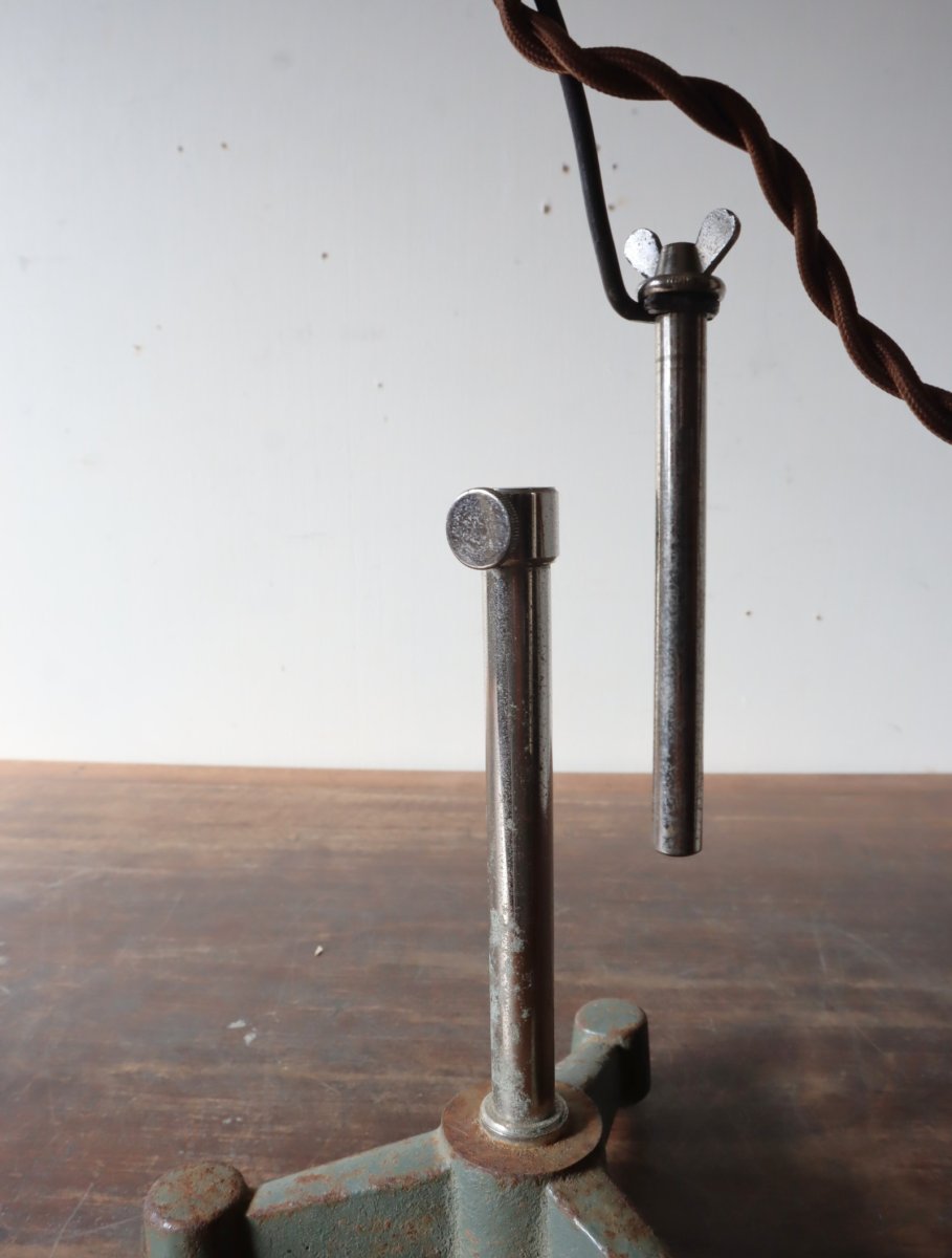 画像22: No.148　吸引ガラスのスタンドライト(コード焦げ茶) (22)