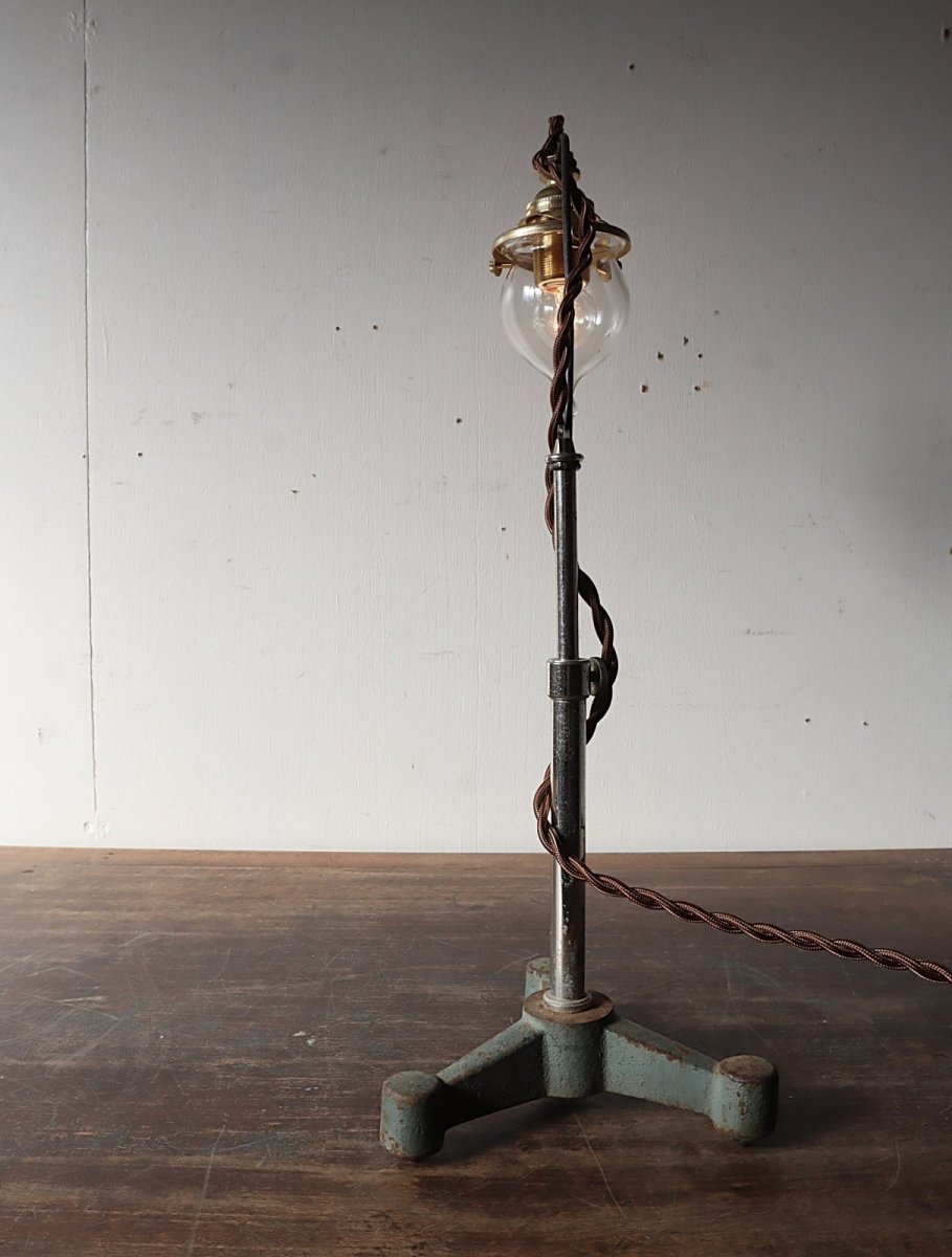 画像11: No.148　吸引ガラスのスタンドライト(コード焦げ茶) (11)