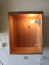 画像8: No.150　ライト付き壁掛け飾り箱(A)、(B) (8)