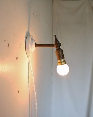 画像2: No.153　Ｌ型ソケットのブラケットライト (2)