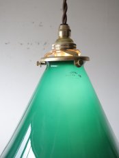 画像10: No.156　グリーンシェードのペンダントライト (10)