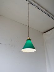 画像6: No.156　グリーンシェードのペンダントライト (6)