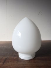 画像25: No.158　しずく型乳白ガラスのブラケットライト (25)