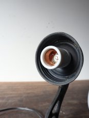 画像24: No.158　しずく型乳白ガラスのブラケットライト (24)