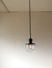 画像1: No.165　捕虫器ガラスのペンダントライト(D) (1)