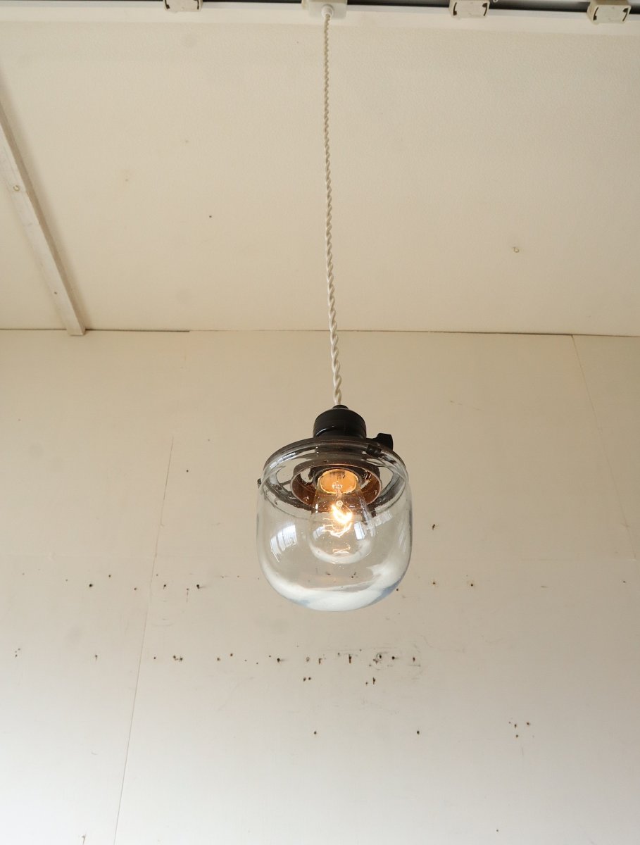 画像4: No.164　捕虫器ガラスのペンダントライト(C) (4)