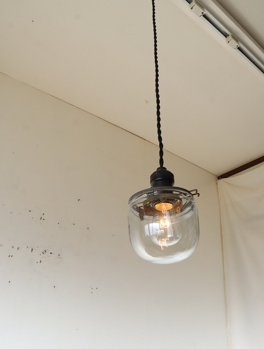 画像2: No.165　捕虫器ガラスのペンダントライト(D) (2)