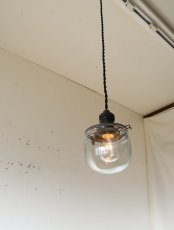 画像2: No.165　捕虫器ガラスのペンダントライト(D) (2)