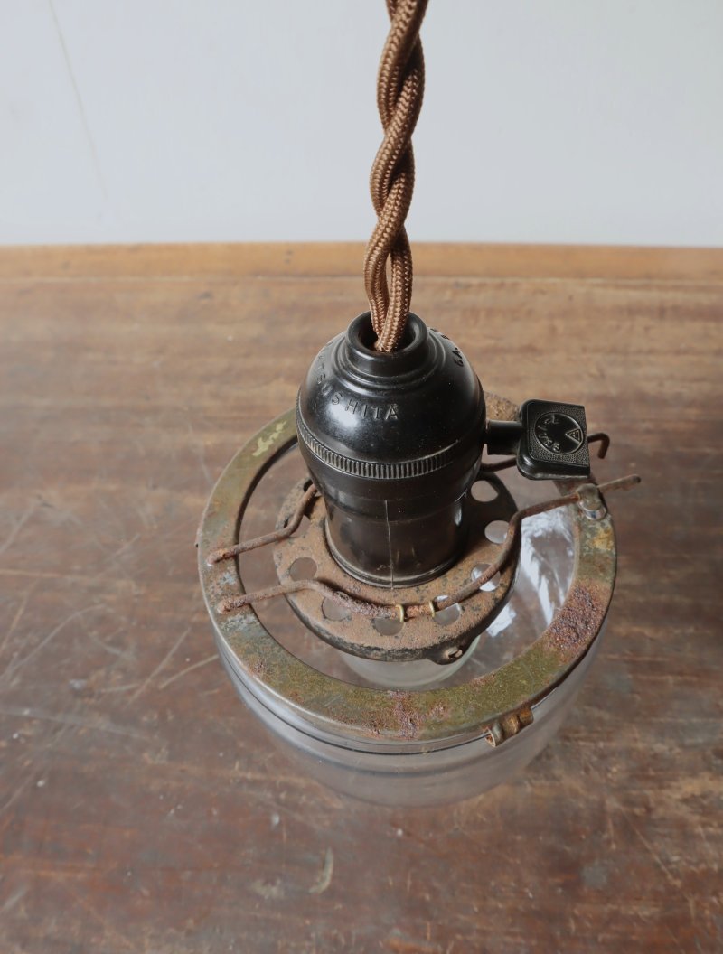 画像2: No.162　捕虫器ガラスのペンダントライト(A)