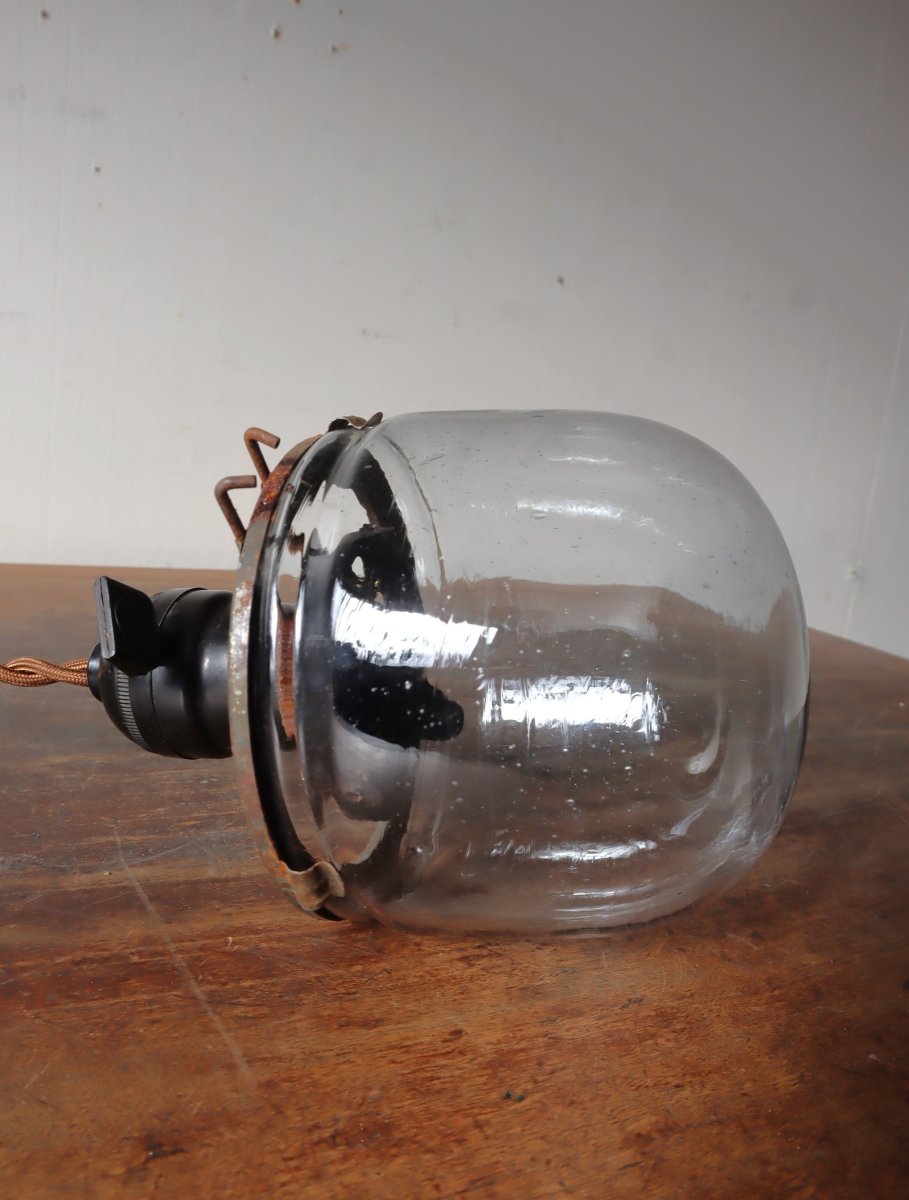 画像19: No.162　捕虫器ガラスのペンダントライト(A) (19)