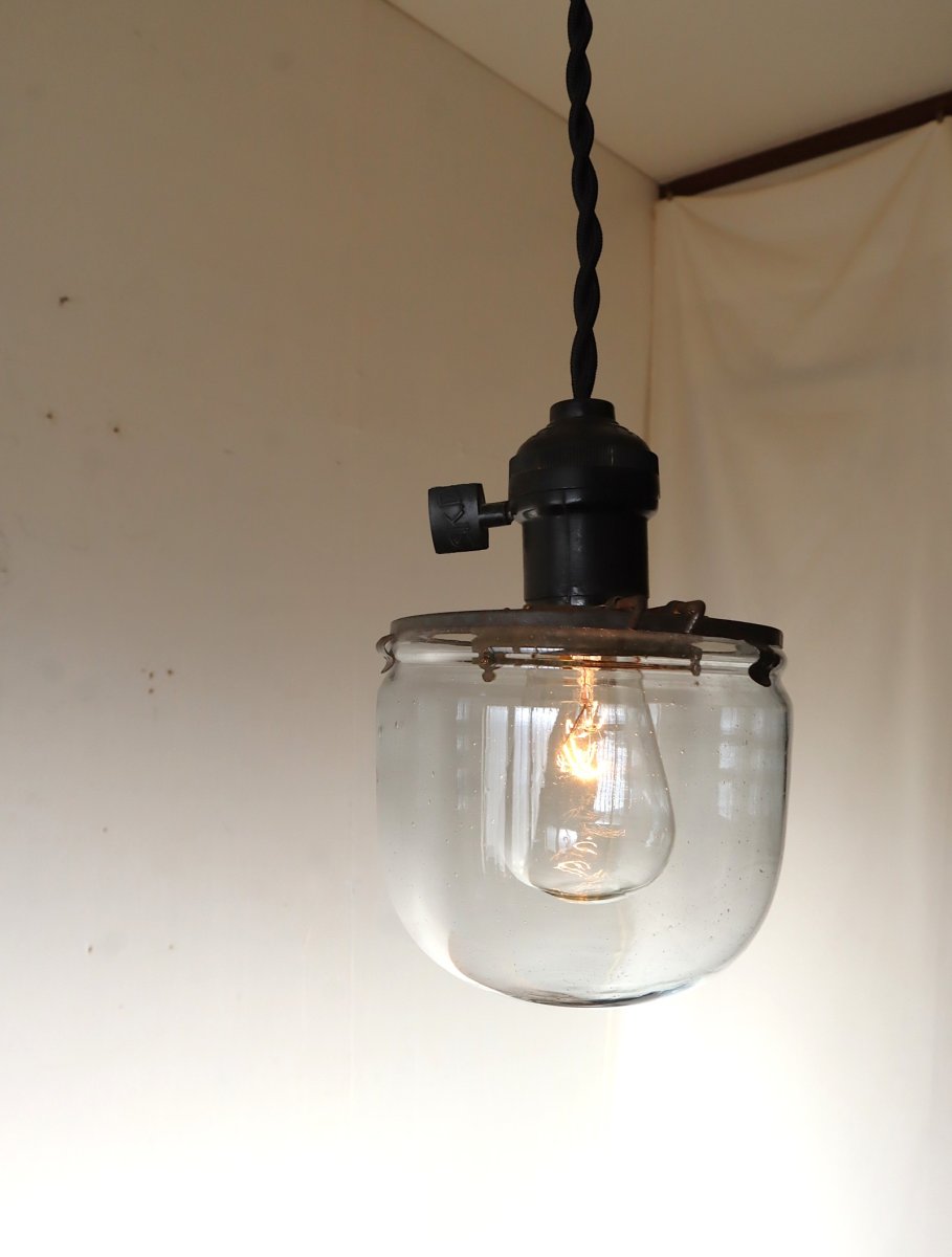 画像4: No.165　捕虫器ガラスのペンダントライト(D) (4)