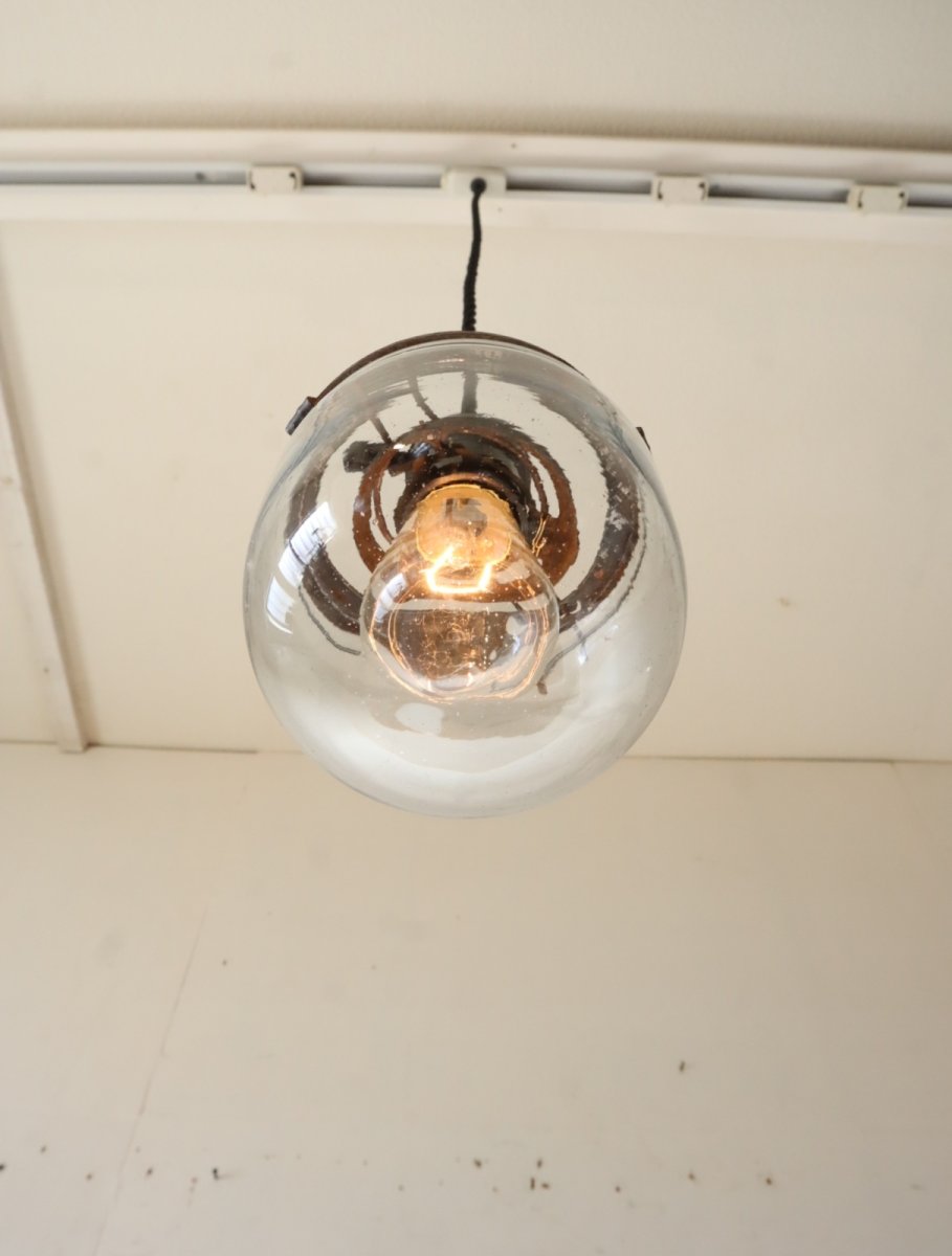 画像6: No.163　捕虫器ガラスのペンダントライト(B) (6)