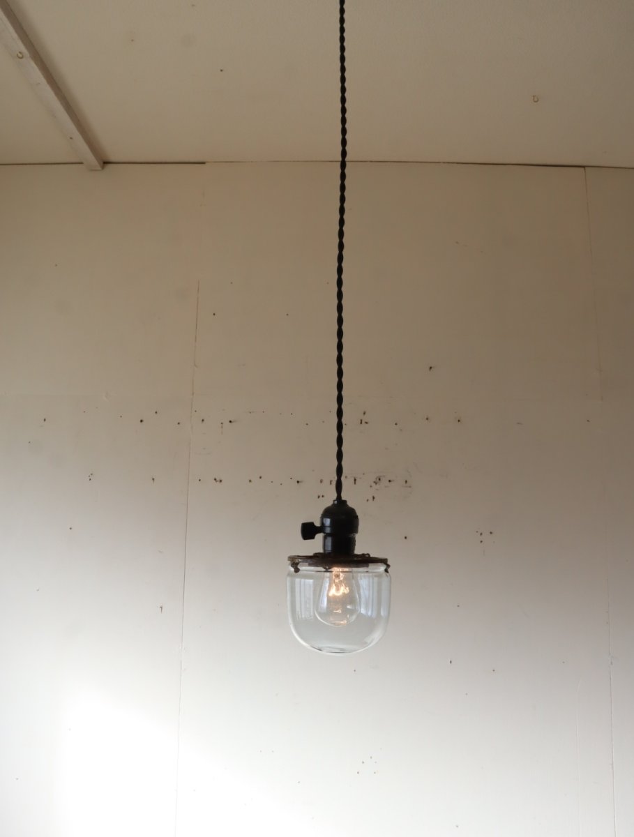 画像2: No.163　捕虫器ガラスのペンダントライト(B) (2)