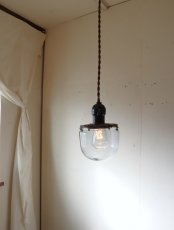 画像2: No.162　捕虫器ガラスのペンダントライト(A) (2)