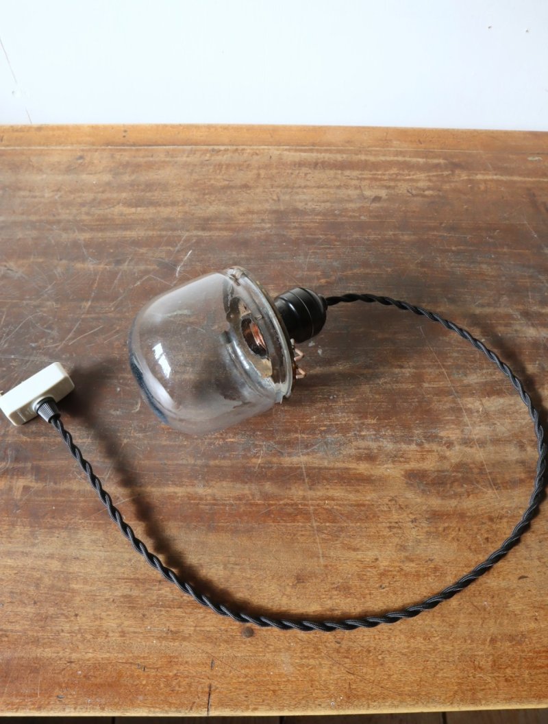 画像1: No.163 捕虫器ガラスのペンダントライト(B)