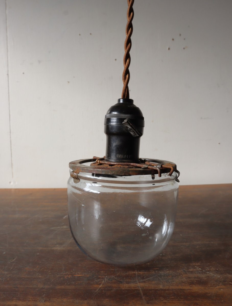 画像14: No.162　捕虫器ガラスのペンダントライト(A) (14)