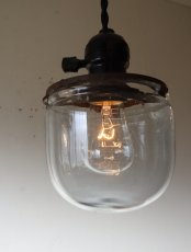 画像7: No.163　捕虫器ガラスのペンダントライト(B) (7)