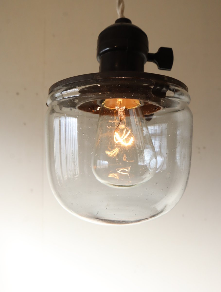 画像7: No.164　捕虫器ガラスのペンダントライト(C) (7)