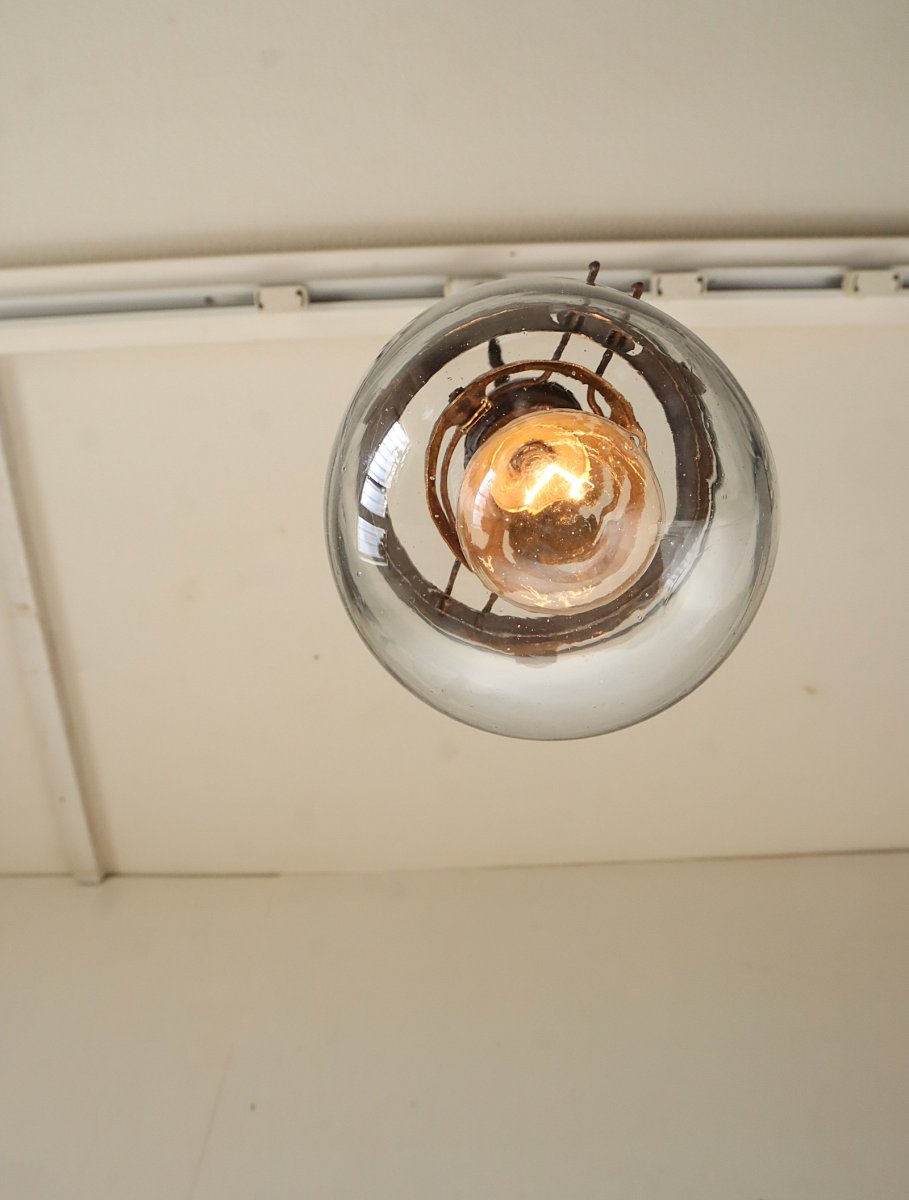 画像7: No.165　捕虫器ガラスのペンダントライト(D) (7)