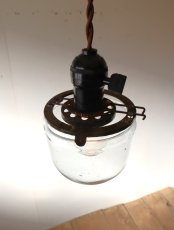 画像7: No.162　捕虫器ガラスのペンダントライト(A) (7)