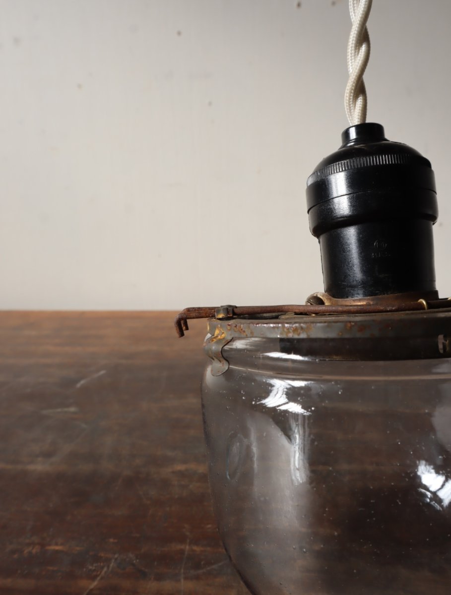 画像18: No.164　捕虫器ガラスのペンダントライト(C) (18)