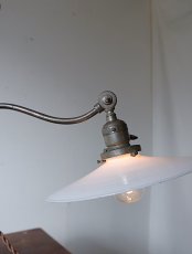 画像16: No.166　乳白シェード付きスタンドライト (16)