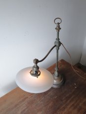 画像4: No.166　乳白シェード付きスタンドライト (4)